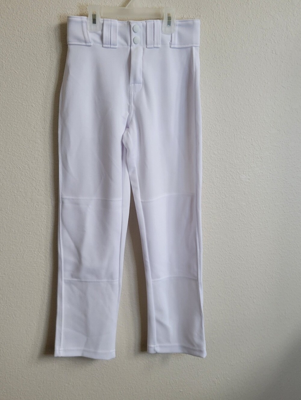 Protime Sports White Baseball/Softball Pants Youth Medium